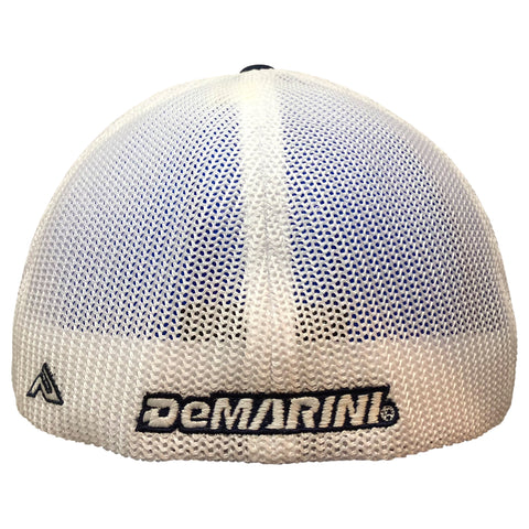 DeMarini D Flexfit Hat - Heathered Grey/Black D